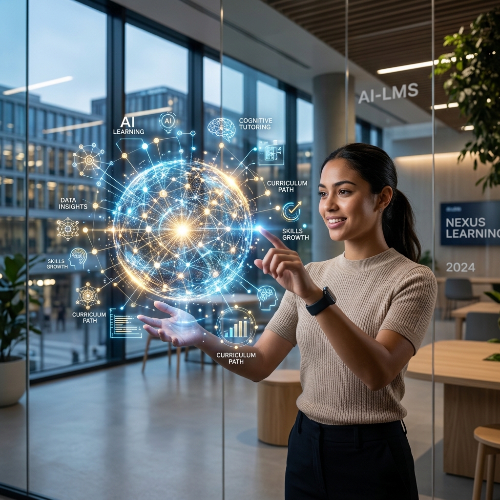 AI-Enhanced LMS (Learning Systems) platform preview
